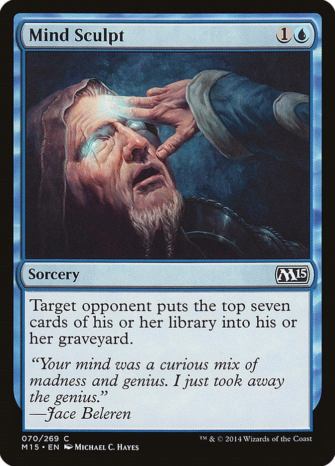 Image for Mind Sculpt (Magic 2015 (M15)) (70) - Magic: The Gathering