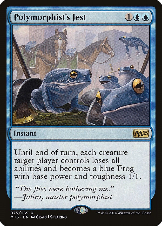 Image for Polymorphist's Jest (Magic 2015 (M15)) (75) - Magic: The Gathering