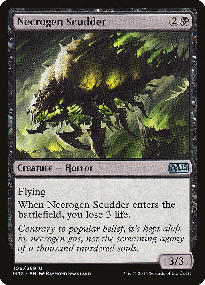 Image for Necrogen Scudder (Magic 2015 (M15)) (106) - Magic: The Gathering