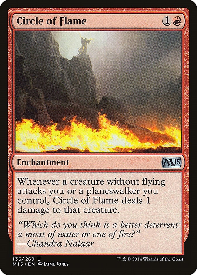 Image for Circle of Flame (Magic 2015 (M15)) (135) - Magic: The Gathering