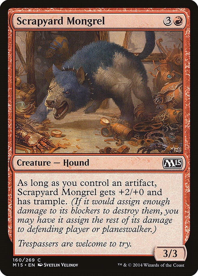 Image for Scrapyard Mongrel (Magic 2015 (M15)) (160) - Magic: The Gathering