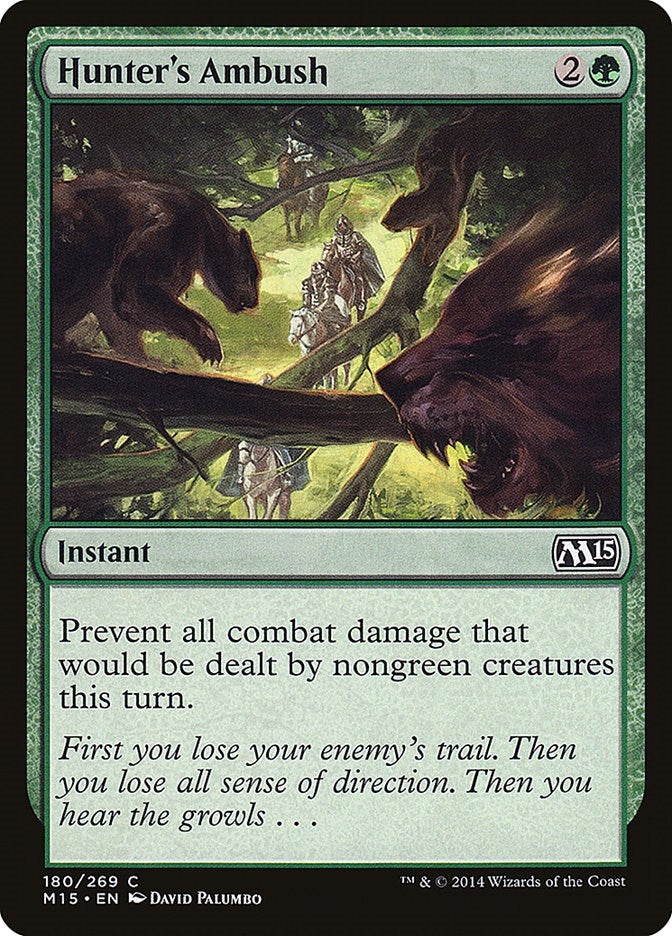 Image for Hunter's Ambush (Magic 2015 (M15)) (180) - Magic: The Gathering