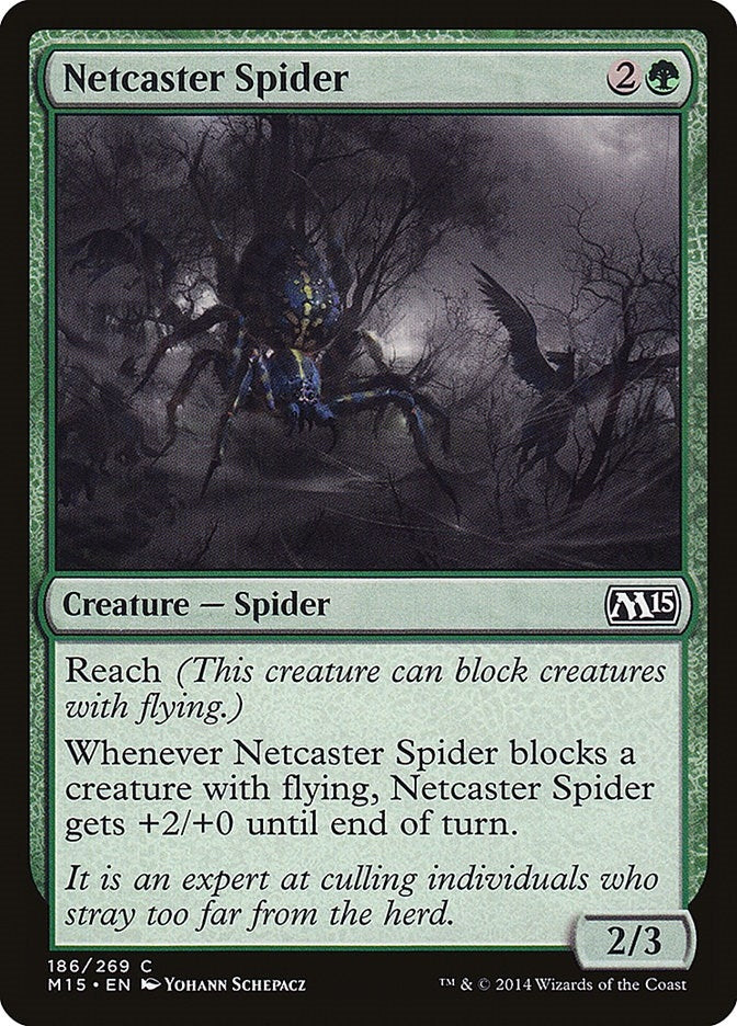 Image for Netcaster Spider (Magic 2015 (M15)) (186) - Magic: The Gathering