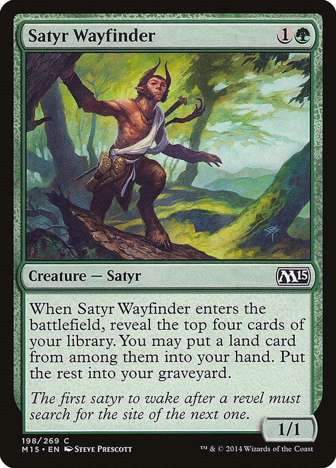 Image for Satyr Wayfinder (Magic 2015 (M15)) (198) - Magic: The Gathering