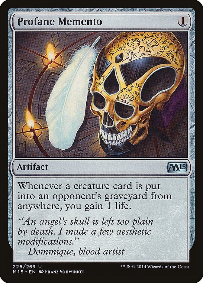 Image for Profane Memento (Magic 2015 (M15)) (226) - Magic: The Gathering