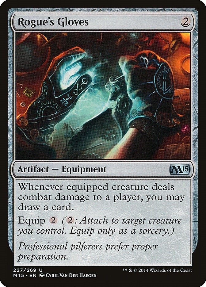 Image for Rogue's Gloves (Magic 2015 (M15)) (227) - Magic: The Gathering