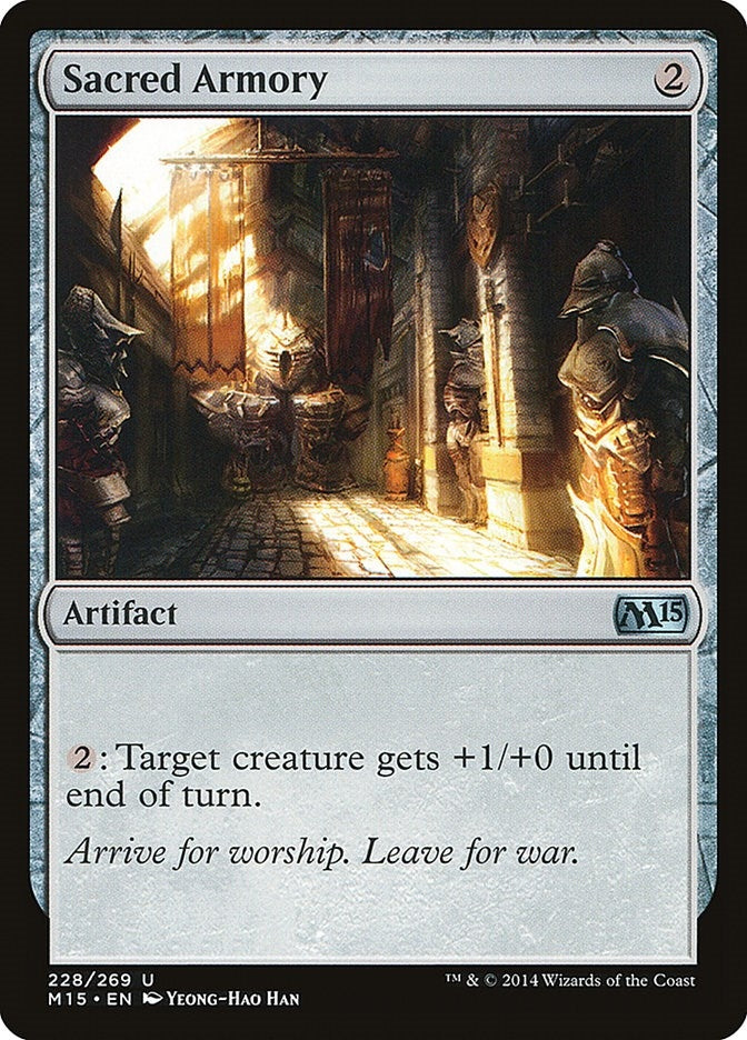 Image for Sacred Armory (Magic 2015 (M15)) (228) - Magic: The Gathering