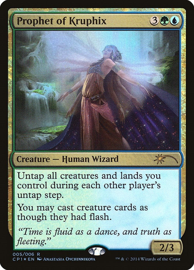 Image for Prophet of Kruphix (Unique and Miscellaneous Promos) (5) - Magic: The Gathering