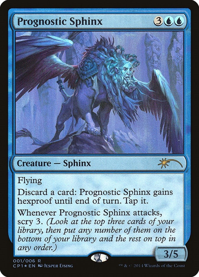 Image for Prognostic Sphinx (Unique and Miscellaneous Promos) (1) - Magic: The Gathering