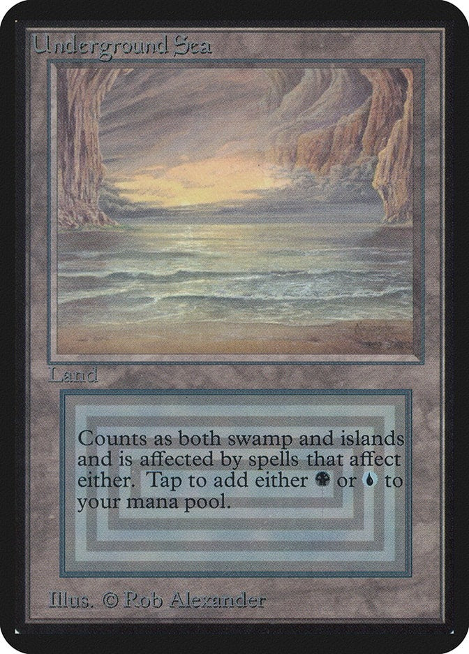 Image for Underground Sea (Alpha Edition) - Magic: The Gathering