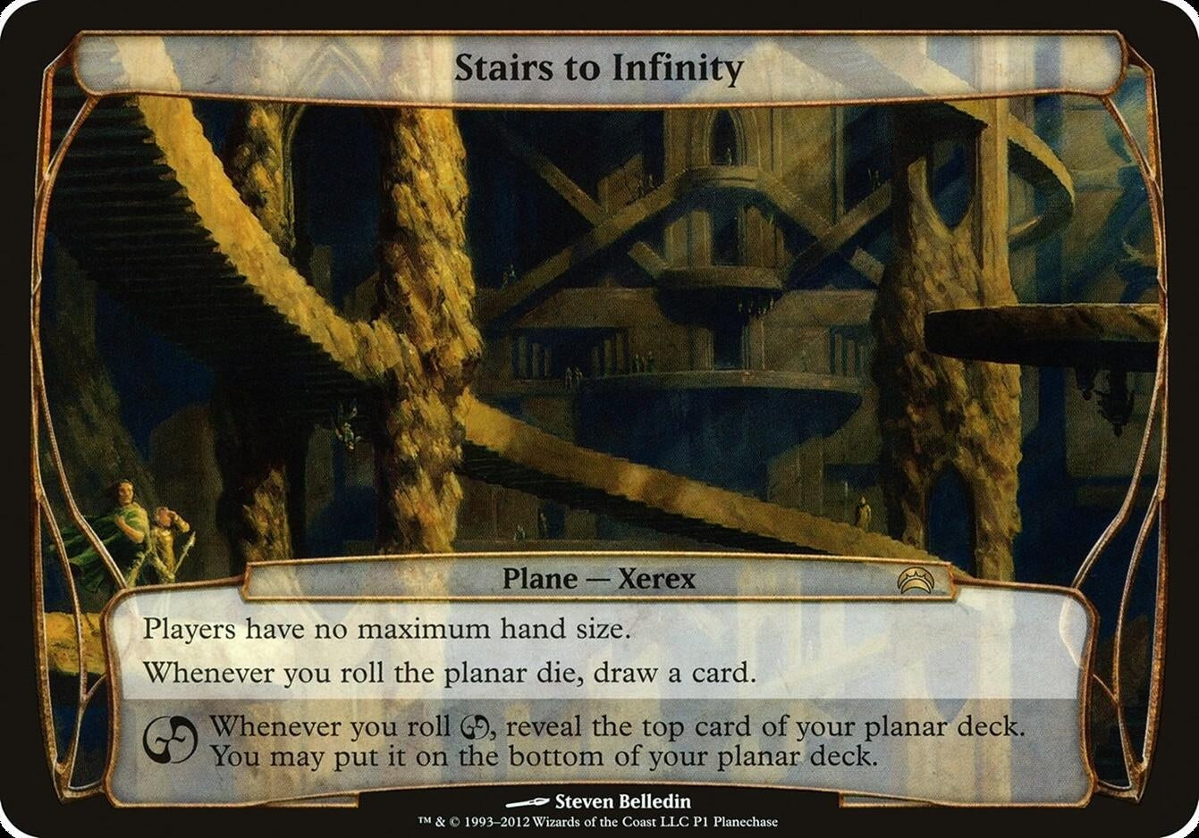 Image for Stairs to Infinity (Release Event Promo) (Oversize Cards) (1) - Magic: The Gathering