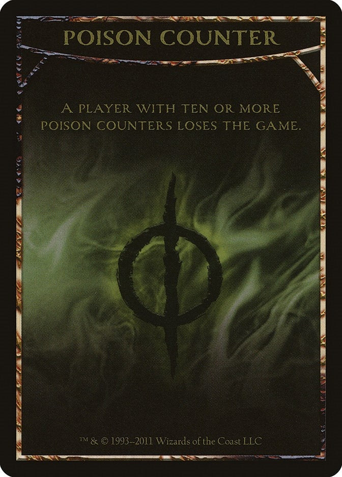 Image for Poison Counter Token (Mirrodin Besieged) - Magic: The Gathering