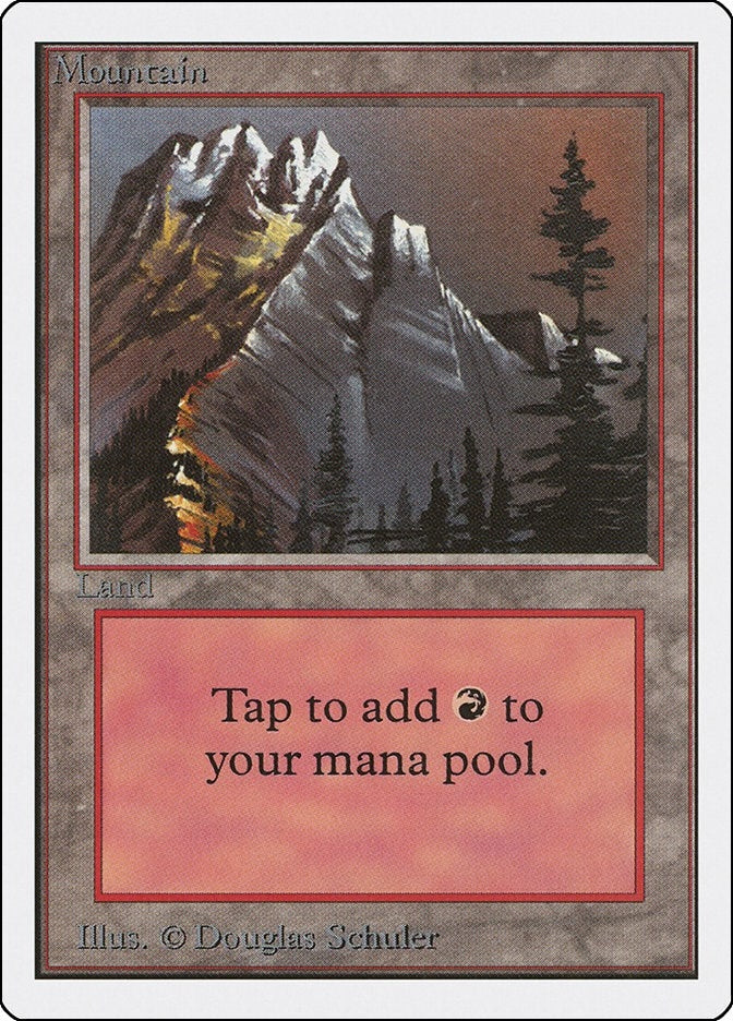 Image for Mountain (A) (Unlimited Edition) - Magic: The Gathering