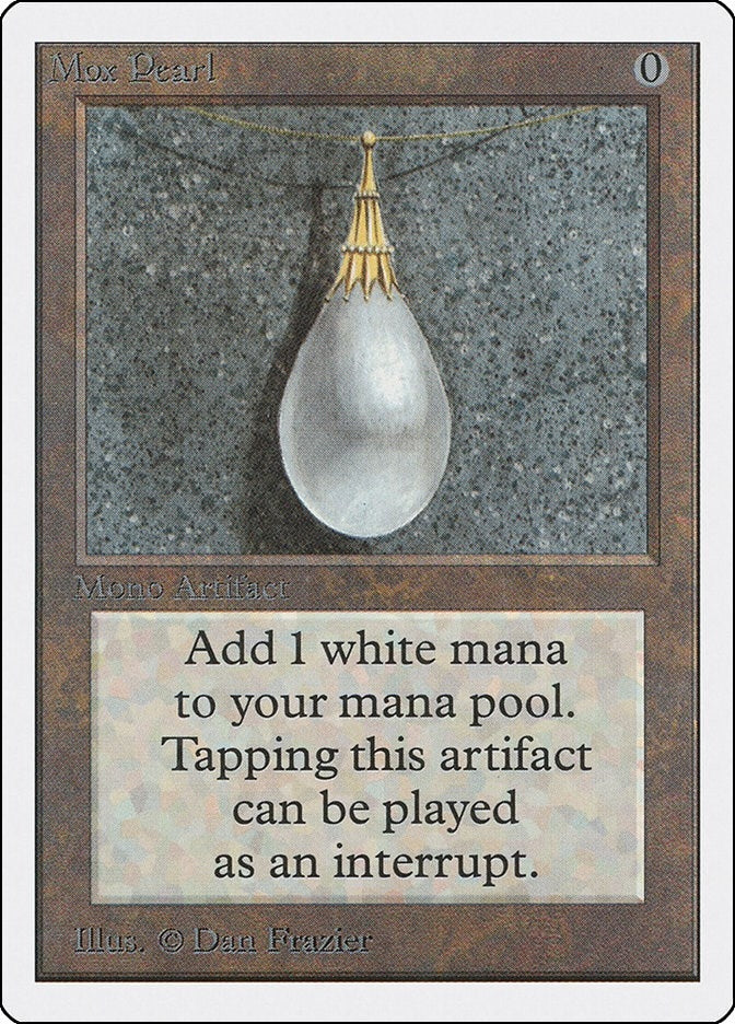 Image for Mox Pearl (Unlimited Edition) - Magic: The Gathering