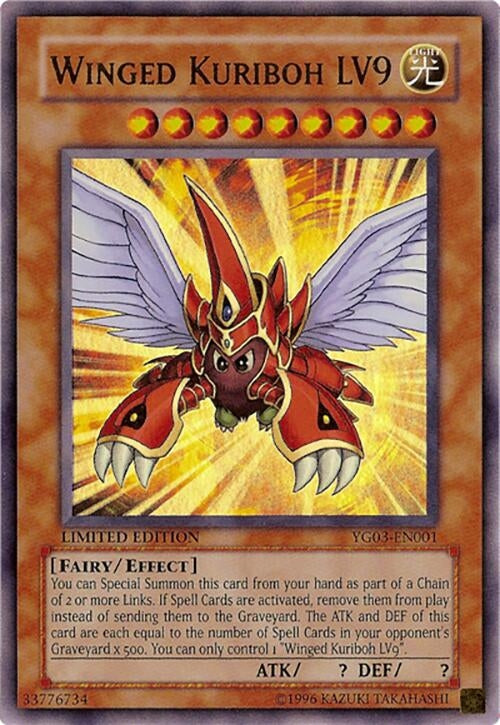 Image for Winged Kuriboh LV9 (Yu-Gi-Oh! GX Manga Promotional Cards) (YG03-EN001) - YuGiOh