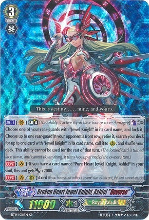 Image for Broken Heart Jewel Knight, Ashlei "Reverse" (SP) (BT14: Brilliant Strike) (BT14/S01EN) - Cardfight Vanguard