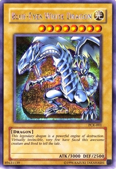 Image for Blue-Eyes White Dragon (Power of Chaos: Kaiba the Revenge) (Yu-Gi-Oh! Video Game Promotional Cards) (PCK-001) - YuGiOh