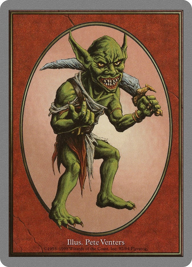 Image for Goblin Token (Unglued) (92) - Magic: The Gathering