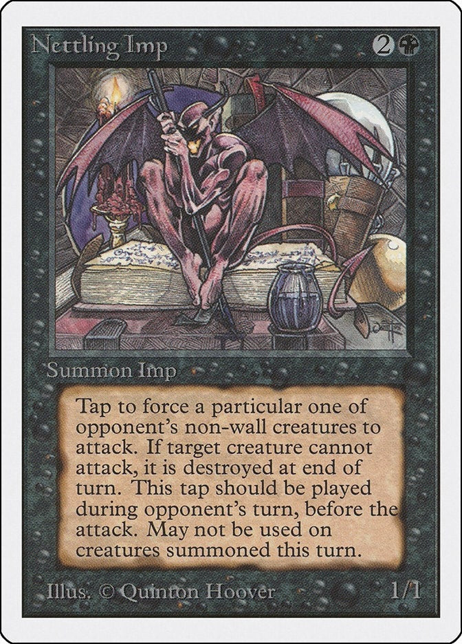 Image for Nettling Imp (Unlimited Edition) - Magic: The Gathering
