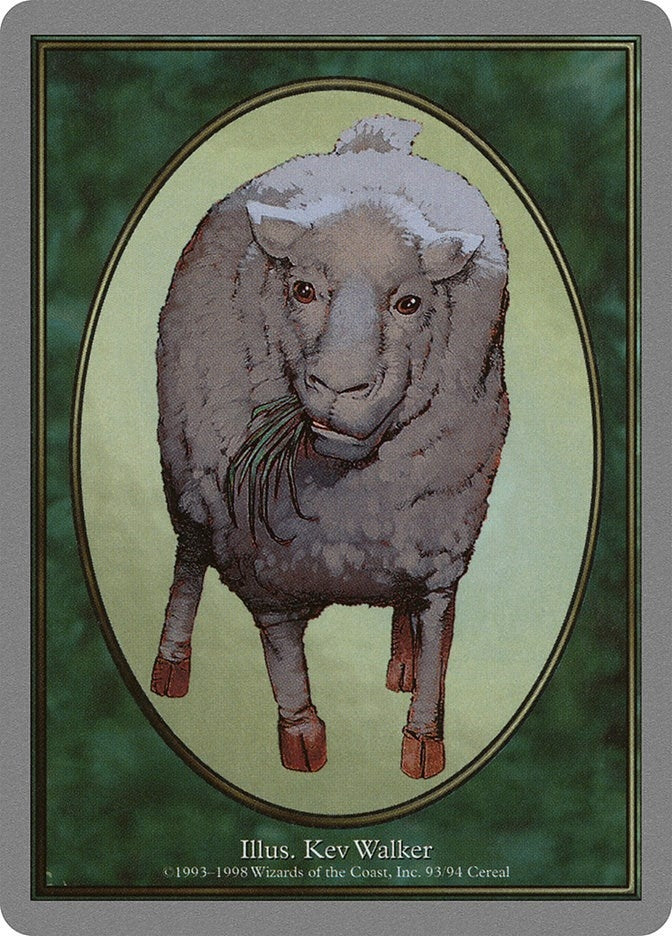 Image for Sheep Token (Unglued) (93) - Magic: The Gathering
