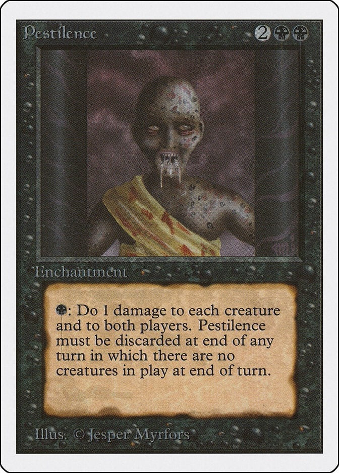 Image for Pestilence (Unlimited Edition) - Magic: The Gathering