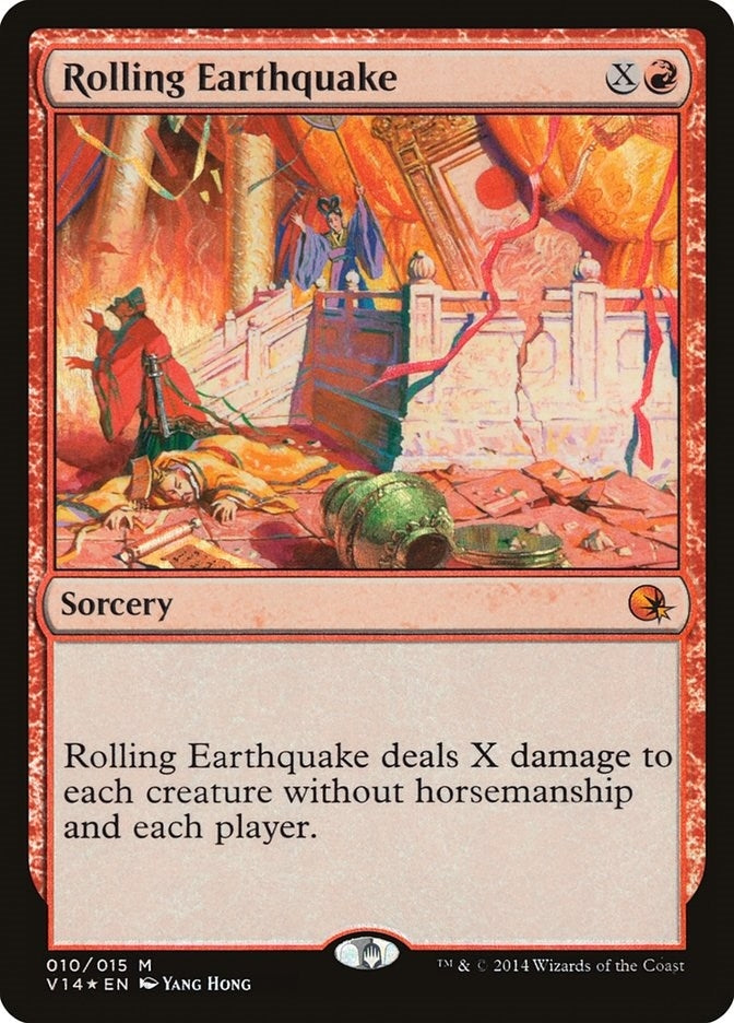 Image for Rolling Earthquake (From the Vault: Annihilation) (10) - Magic: The Gathering