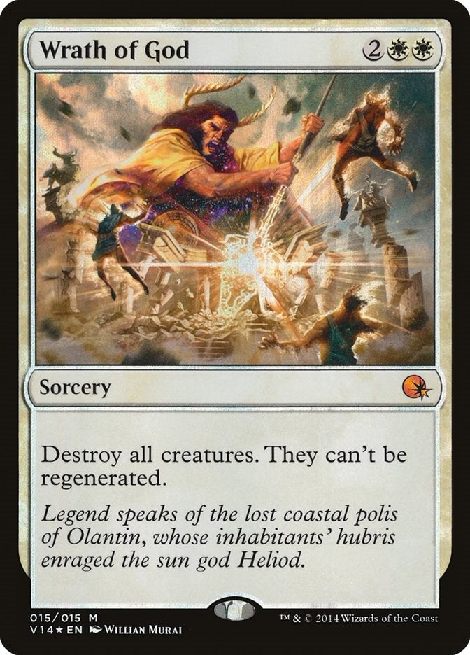 Image for Wrath of God (From the Vault: Annihilation) (15) - Magic: The Gathering