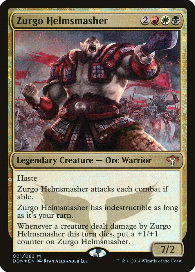 Image for Zurgo Helmsmasher (Duel Decks: Speed vs. Cunning) (1) - Magic: The Gathering