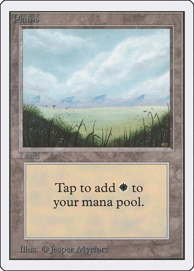 Image for Plains (A) (Unlimited Edition) - Magic: The Gathering