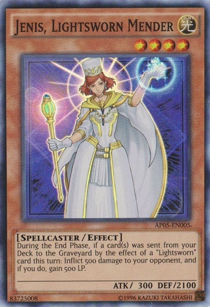 Image for Jenis, Lightsworn Mender (Astral Pack 5) (AP05-EN005) - YuGiOh