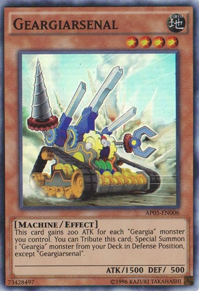Image for Geargiarsenal (Astral Pack 5) (AP05-EN006) - YuGiOh