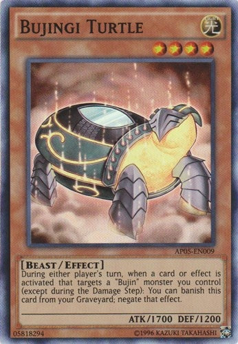 Image for Bujingi Turtle (Astral Pack 5) (AP05-EN009) - YuGiOh