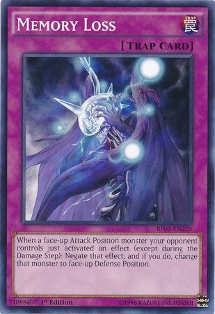 Image for Memory Loss (Battle Pack 3: Monster League) (BP03-EN229) - YuGiOh