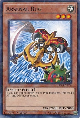 Image for Arsenal Bug (Shatterfoil) (Battle Pack 3: Monster League) (BP03-EN004) - YuGiOh