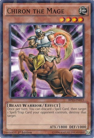 Image for Chiron the Mage (Shatterfoil) (Battle Pack 3: Monster League) (BP03-EN015) - YuGiOh