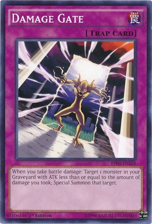 Image for Damage Gate (Battle Pack 3: Monster League) (BP03-EN218) - YuGiOh
