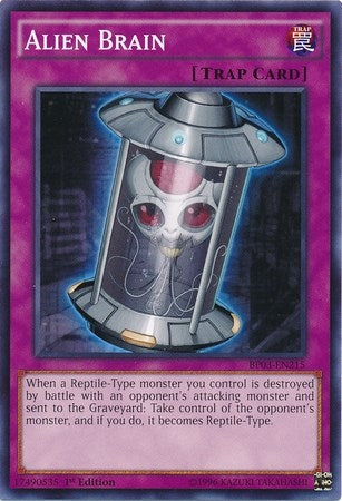 Image for Alien Brain (Battle Pack 3: Monster League) (BP03-EN215) - YuGiOh