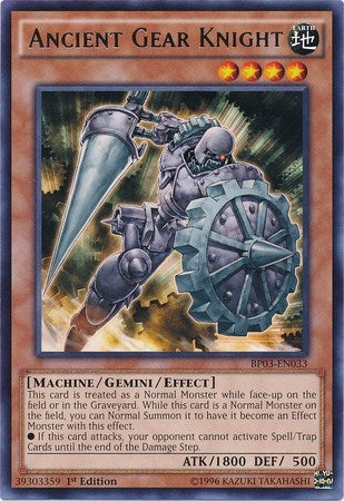 Image for Ancient Gear Knight (Battle Pack 3: Monster League) (BP03-EN033) - YuGiOh