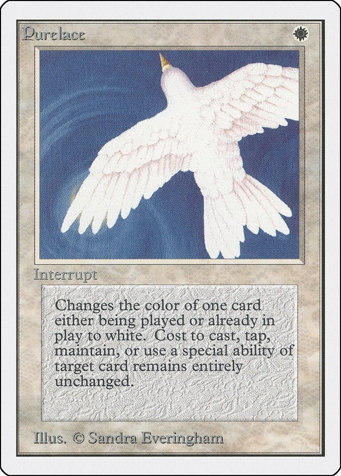 Image for Purelace (Unlimited Edition) - Magic: The Gathering