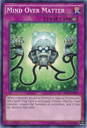 Image for Mind Over Matter (Battle Pack 3: Monster League) (BP03-EN209) - YuGiOh
