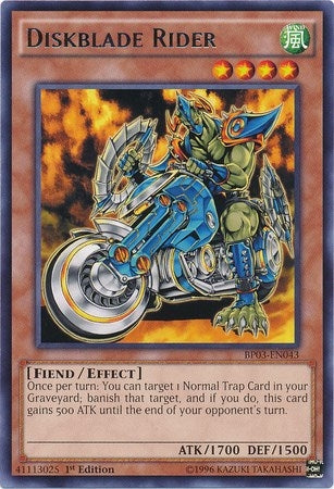 Image for Diskblade Rider (Battle Pack 3: Monster League) (BP03-EN043) - YuGiOh