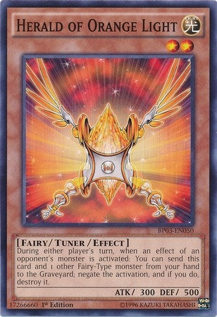 Image for Herald of Orange Light (Battle Pack 3: Monster League) (BP03-EN050) - YuGiOh