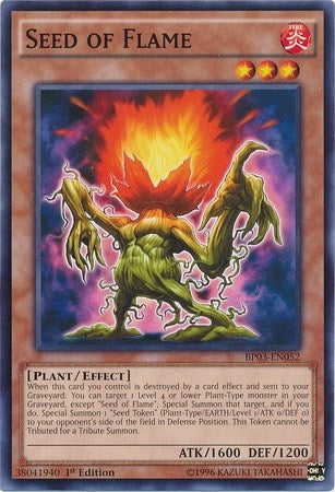 Image for Seed of Flame (Battle Pack 3: Monster League) (BP03-EN052) - YuGiOh