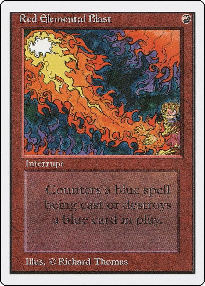 Image for Red Elemental Blast (Unlimited Edition) - Magic: The Gathering