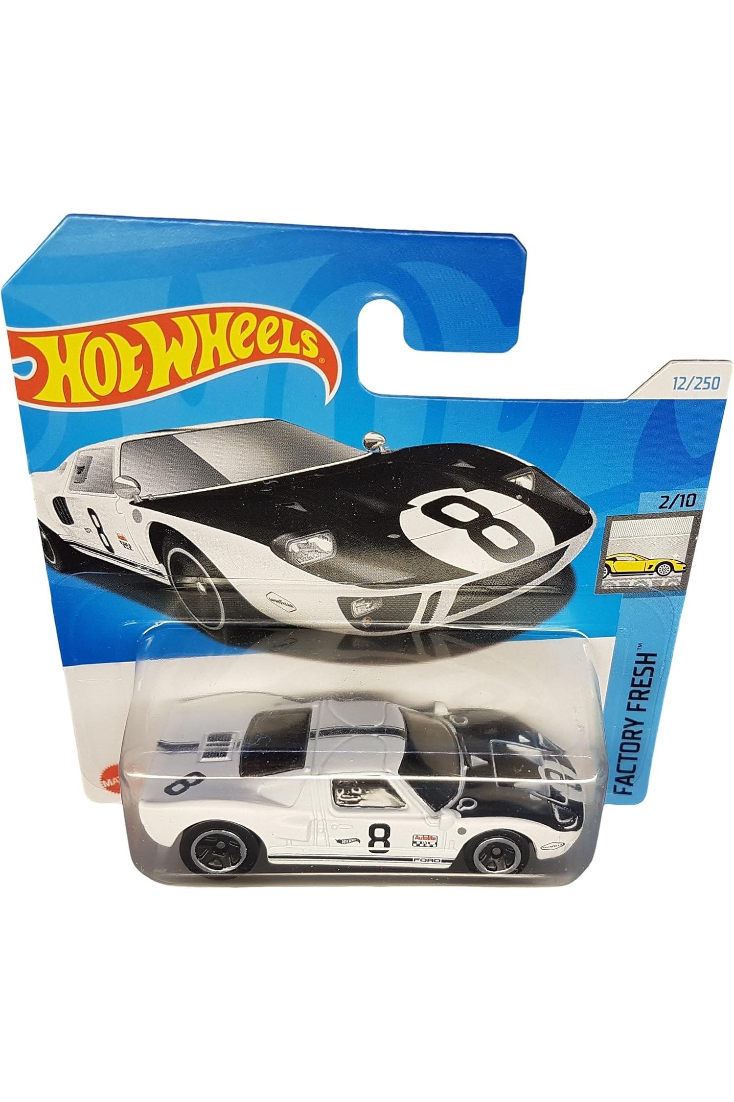 012/250 Hot Wheels - Ford GT40 8 Ball - Factory Fresh 2/10 - 2024 - HTC51