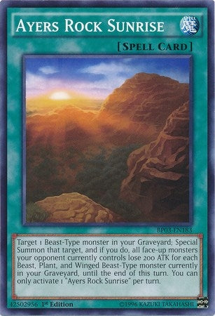 Image for Ayers Rock Sunrise (Battle Pack 3: Monster League) (BP03-EN183) - YuGiOh