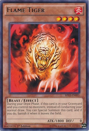 Image for Flame Tiger (Battle Pack 3: Monster League) (BP03-EN095) - YuGiOh