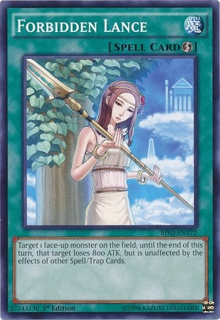 Image for Forbidden Lance (Battle Pack 3: Monster League) (BP03-EN172) - YuGiOh