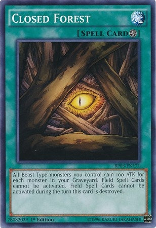 Image for Closed Forest (Battle Pack 3: Monster League) (BP03-EN171) - YuGiOh