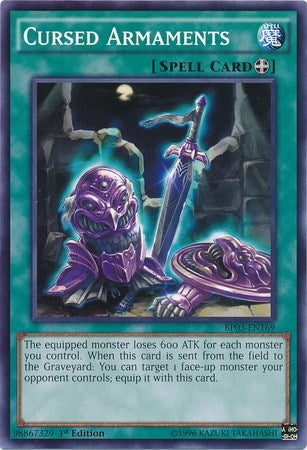 Image for Cursed Armaments (Battle Pack 3: Monster League) (BP03-EN169) - YuGiOh